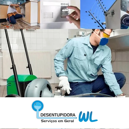 Desentupidora, Marido de Aluguel e Segurança Eletrônica WL